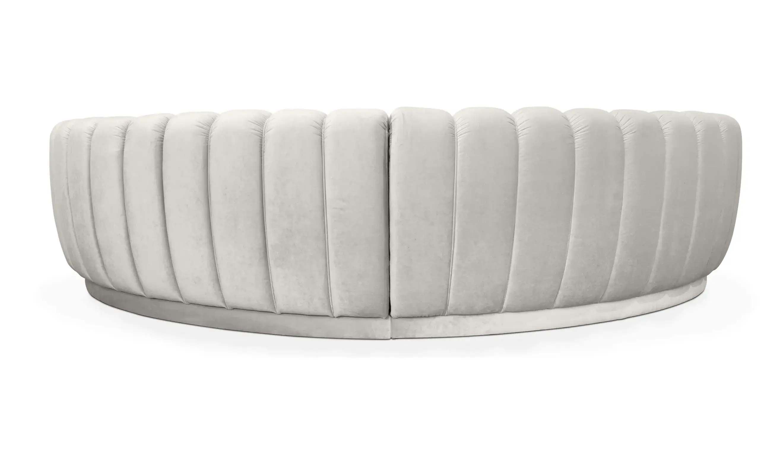 Lustre ronde tweezitsbank