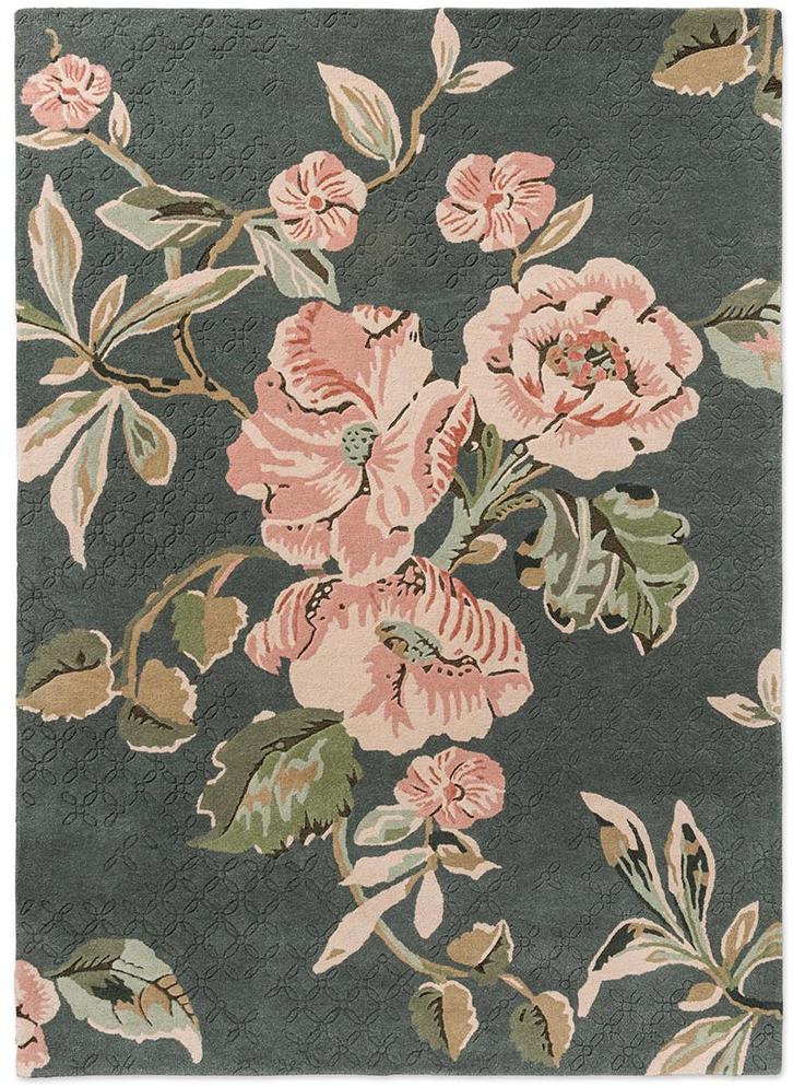 Aylworth Trail varengroen tapijt | Maat: 140 × 200 cm