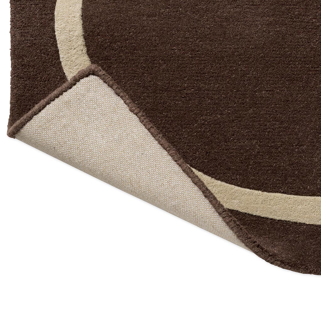 Giant Linear Stem Walnut premium vloerkleed