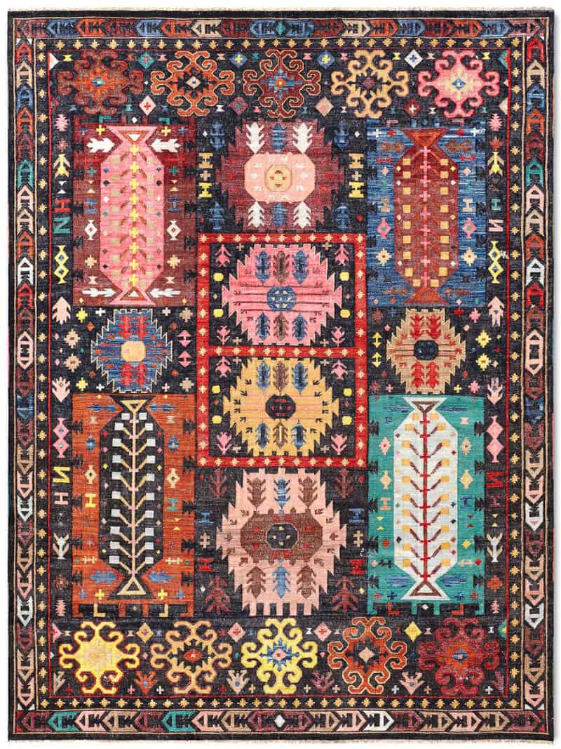 Flatweave handgemaakt luxe tapijt | Maat: 274 × 365 cm