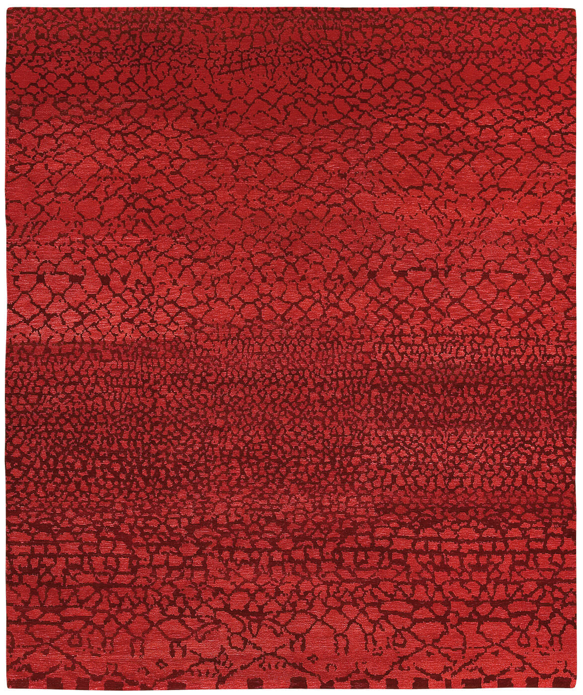 Gamba Tourouk rood vloerkleed
