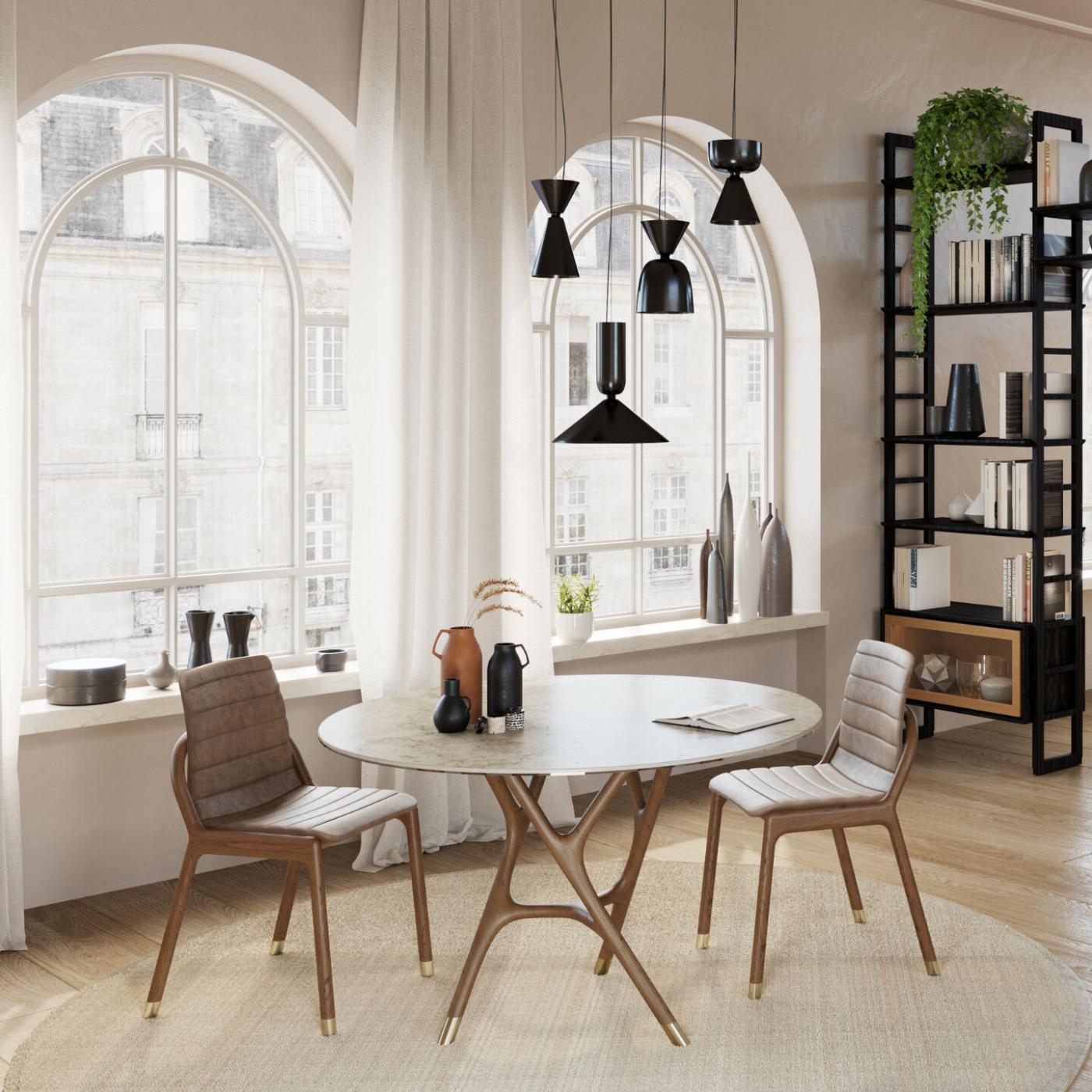 Joyce ronde keramische tafel
