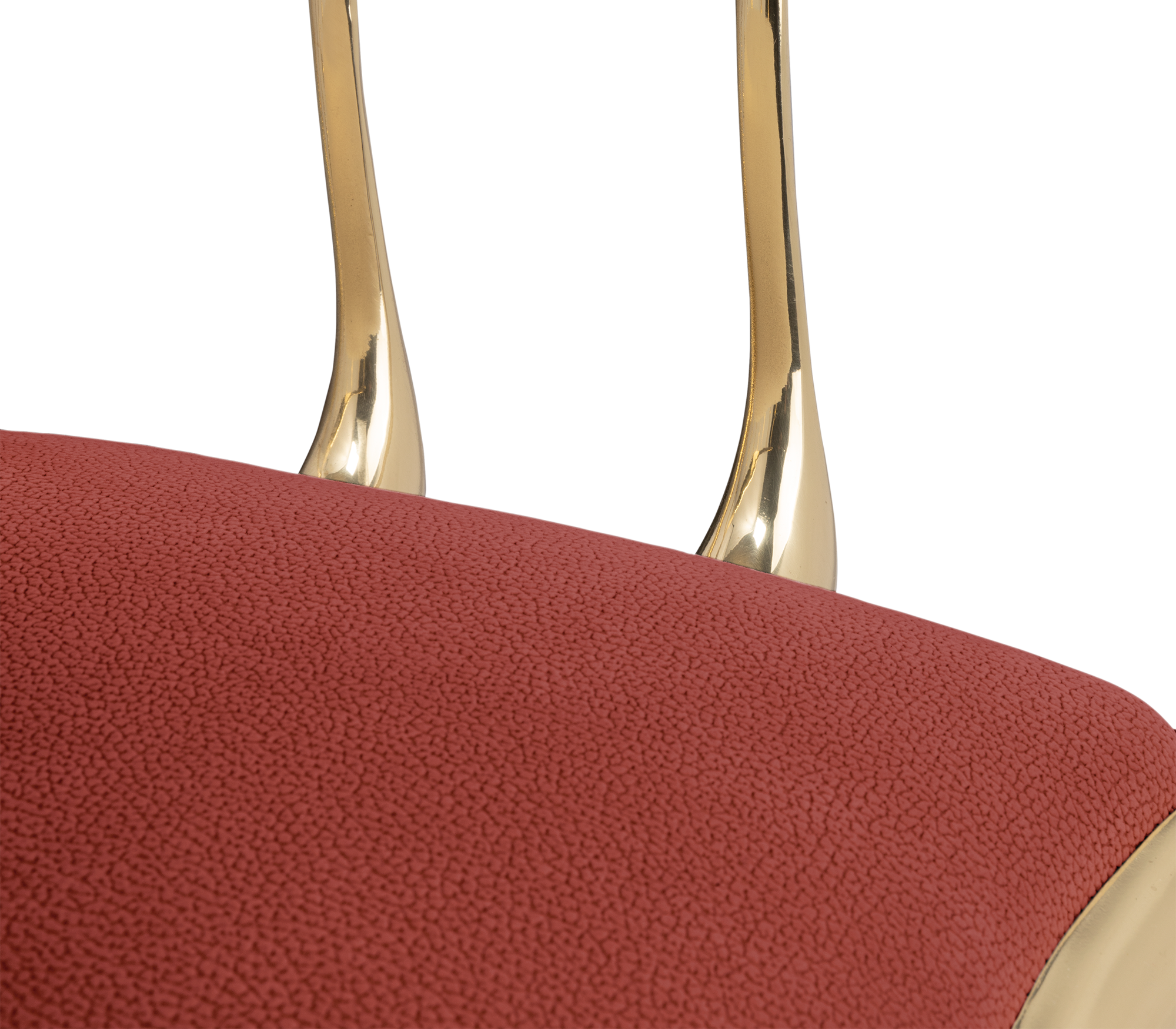 Chaise de luxe bordeaux