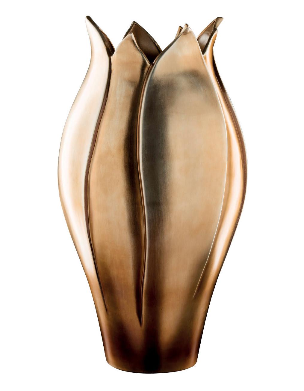 Vase Tulip en laiton