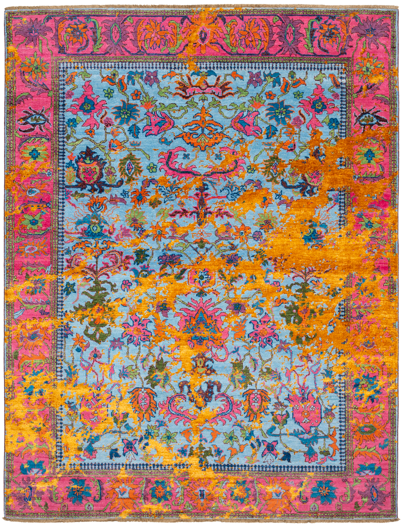 Tapis designer Azer Pulse Sky