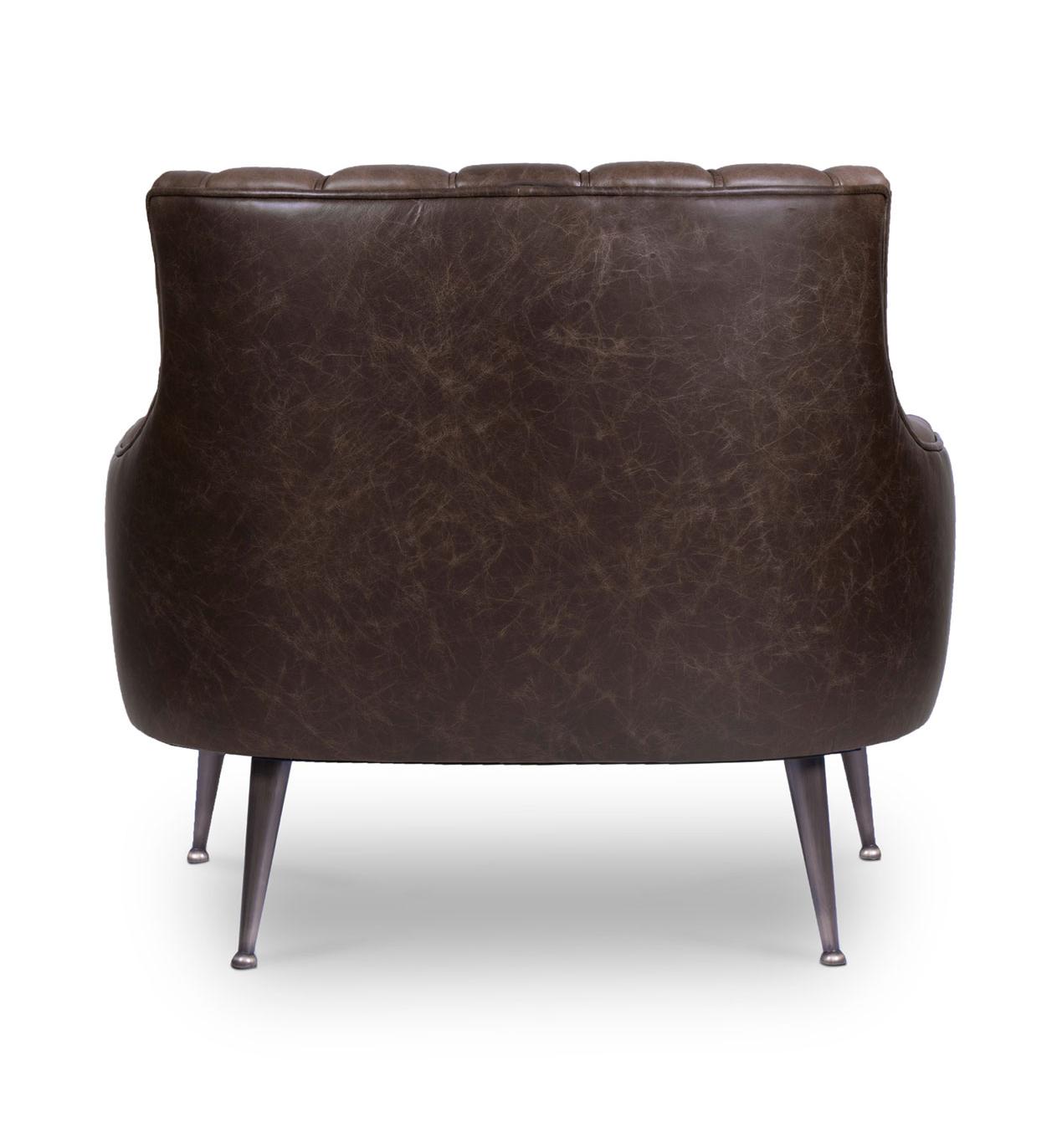 Fauteuil en cuir