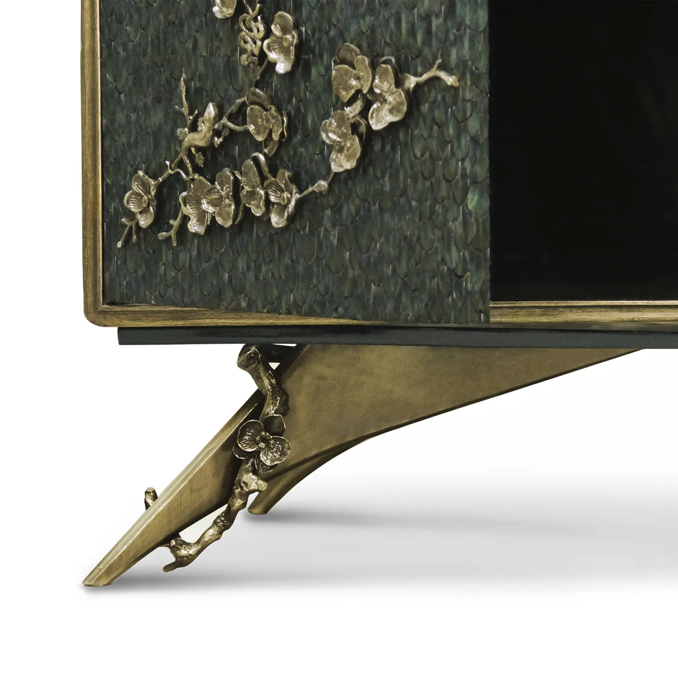Cabinet plumes de paon Mirage