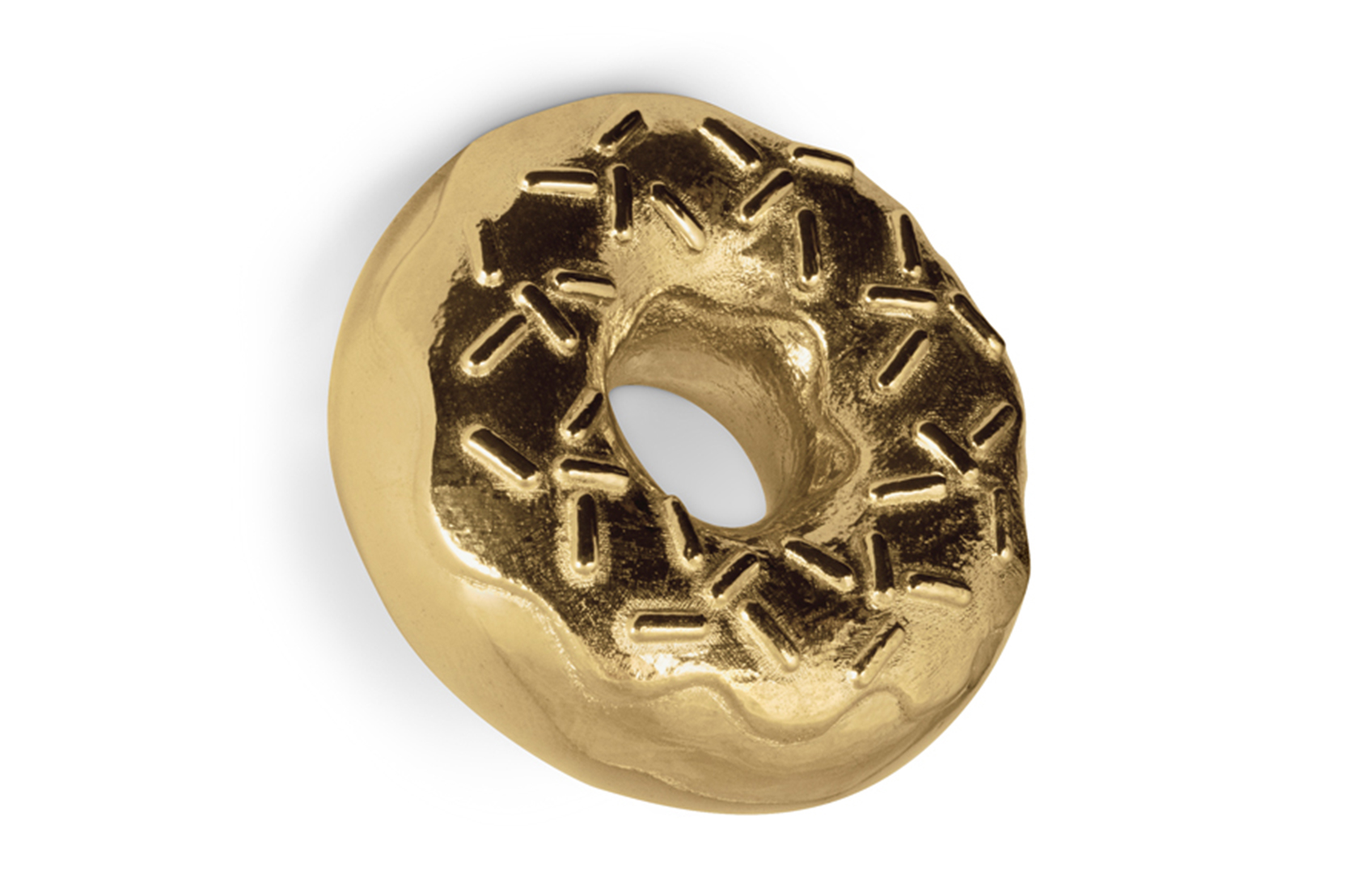 Zoete donut handgreep