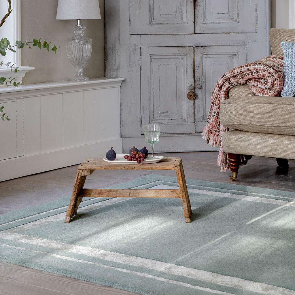 Redbrook eendeneiblauw vloerkleed | Maat: 200 × 280 cm