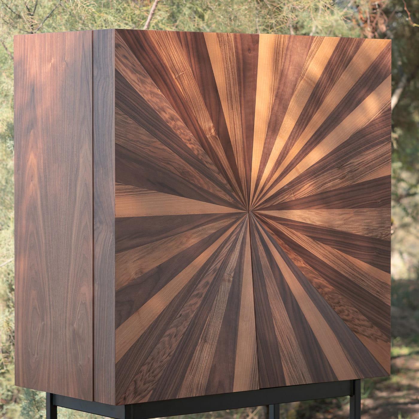 Armoire en bois plaqué