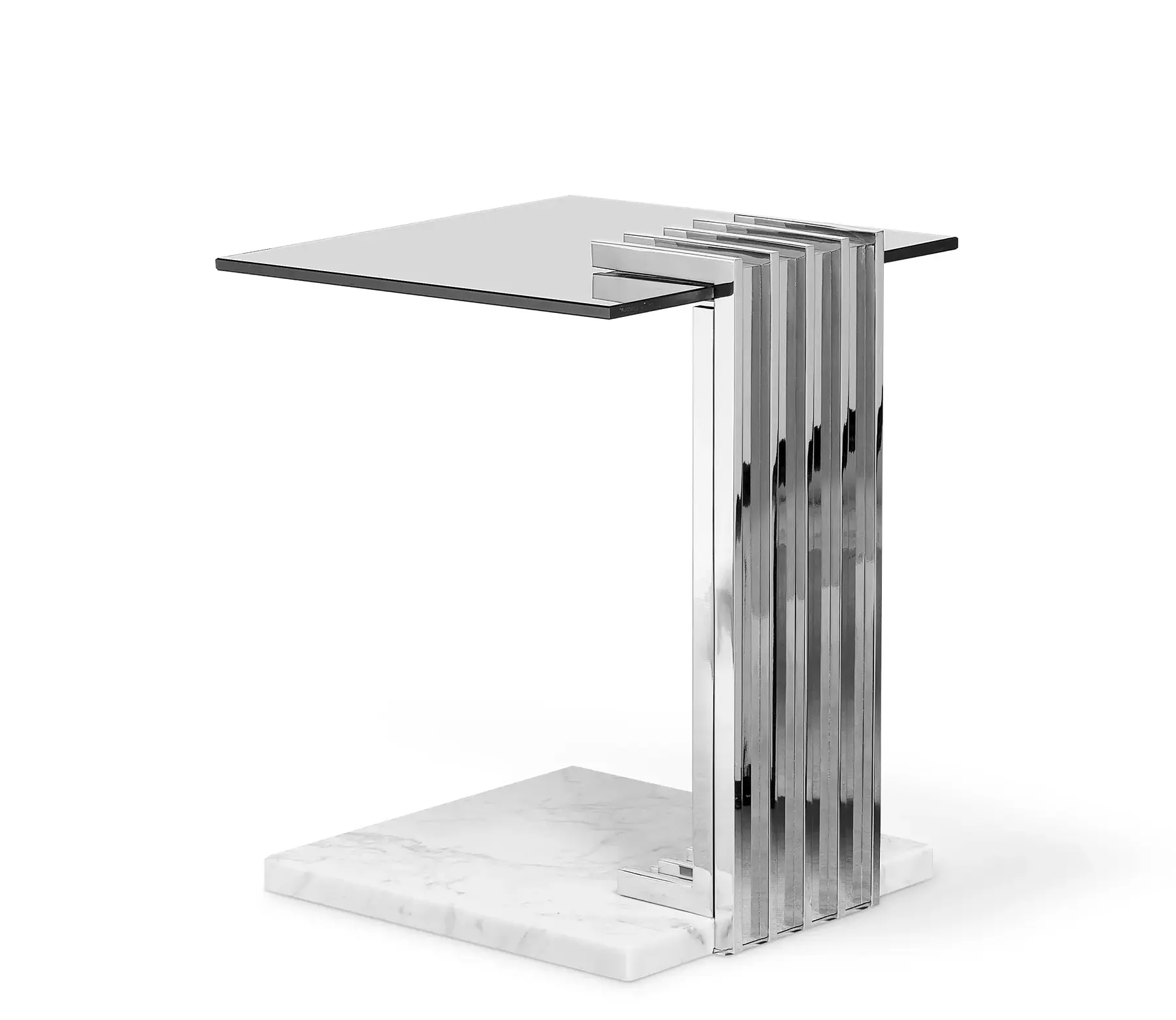 Table d’appoint de jardin Whirlwind grise