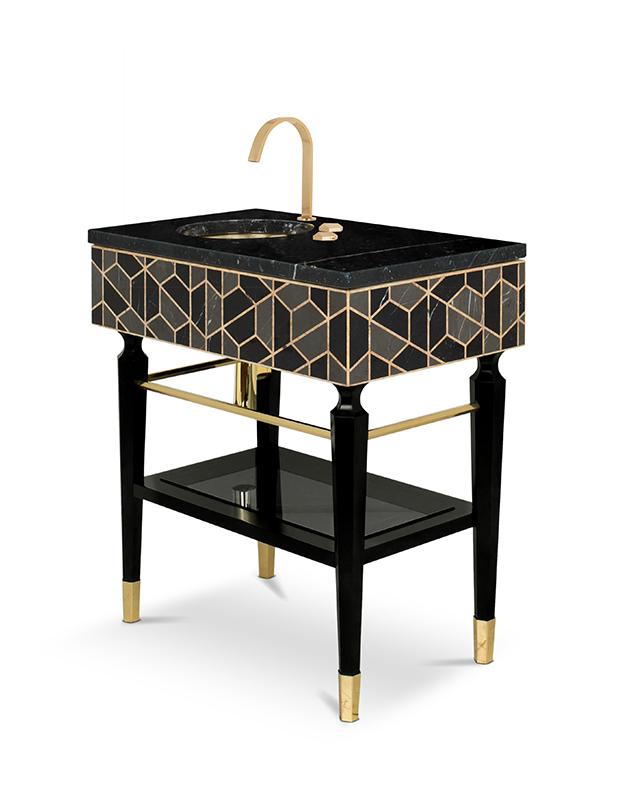 Meuble de salle de bain simple Shell