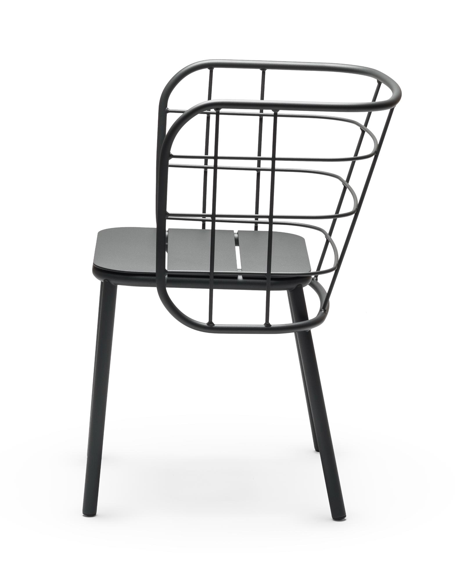 Chaise d'extérieur Jujube SP Noire