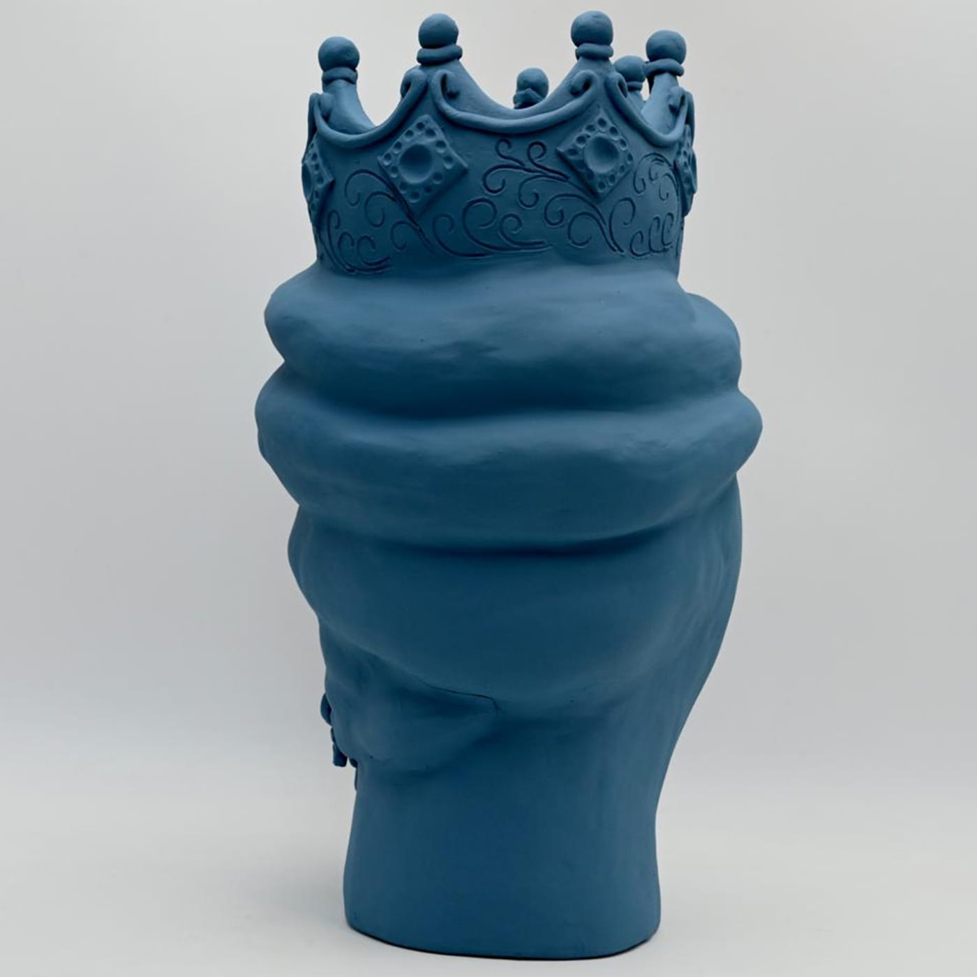 Sculpture mate bleue Moorkop