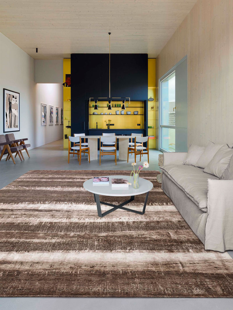 Tapis noué à la main Sky | Taille: 122 × 183 cm