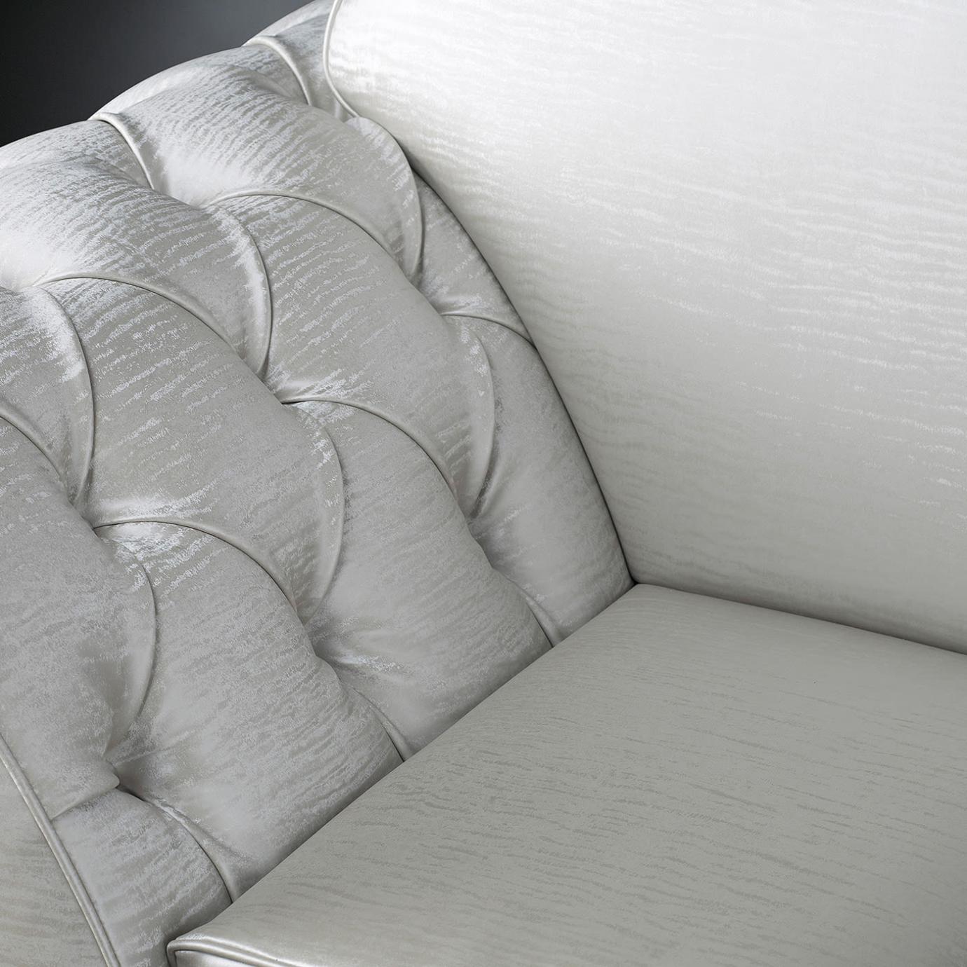 Fauteuil pivotant blanc Silhouette