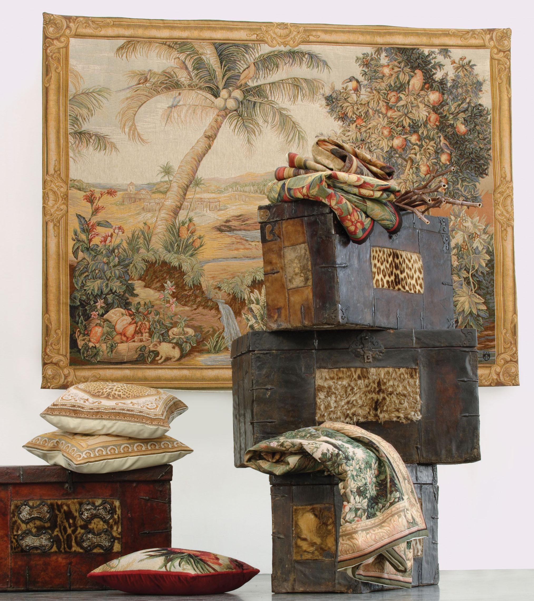 De oase horizontaal wandtapijt | Maat: 110 × 150 cm De oase horizontaal wandtapijt | Maat: 110 × 150 cm