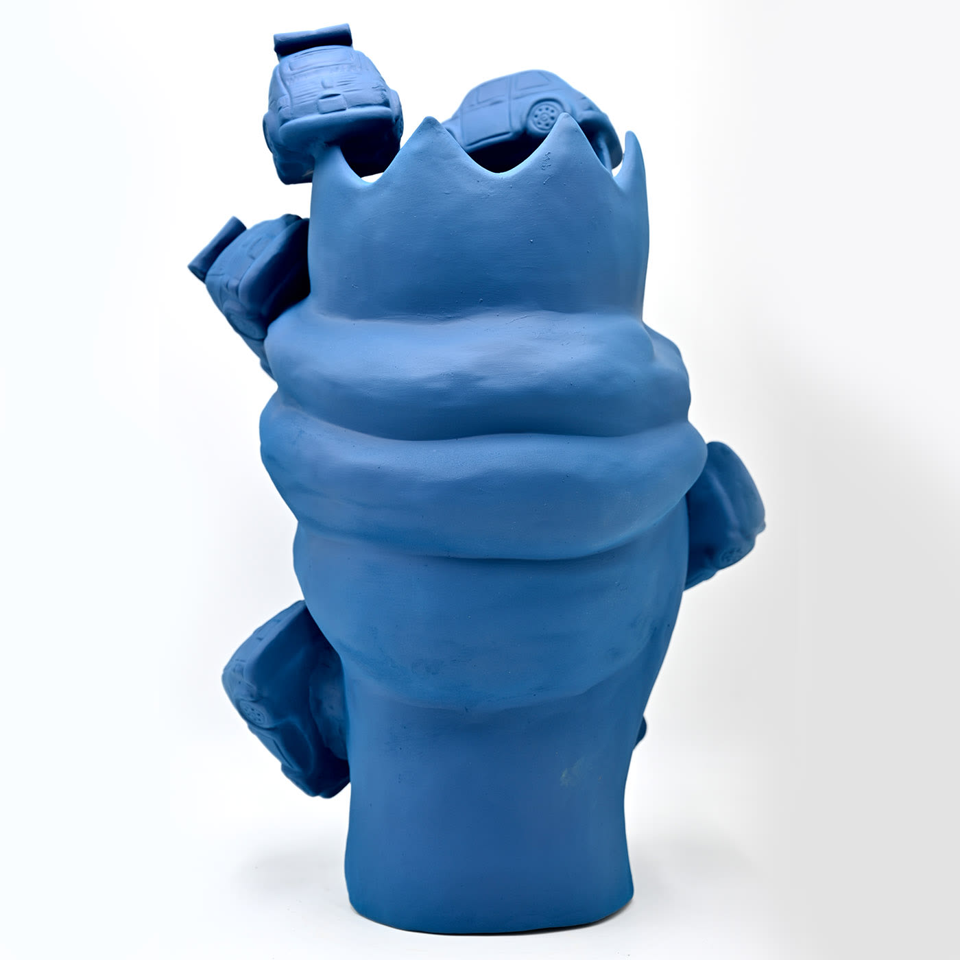 Sculpture mate bleue Moorkop