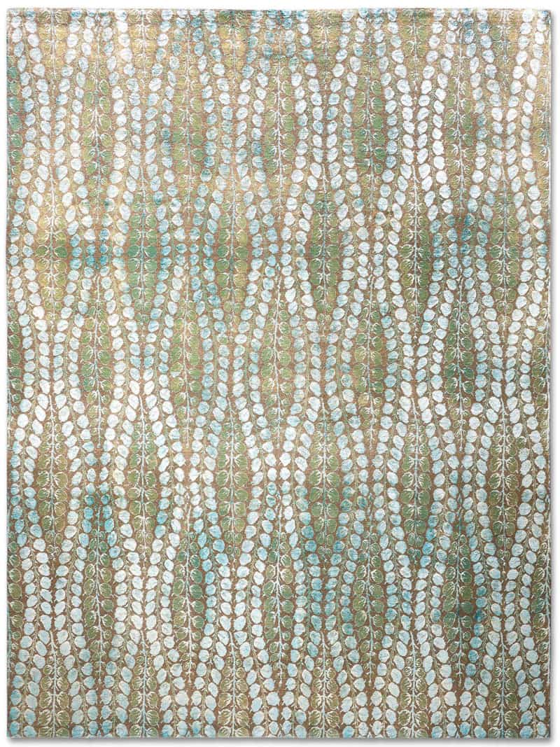 Tapis tissé main Electric Blue | Taille: 183 × 274 cm