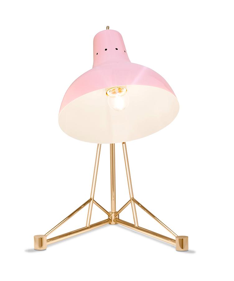Lampe de bureau Celestia rose