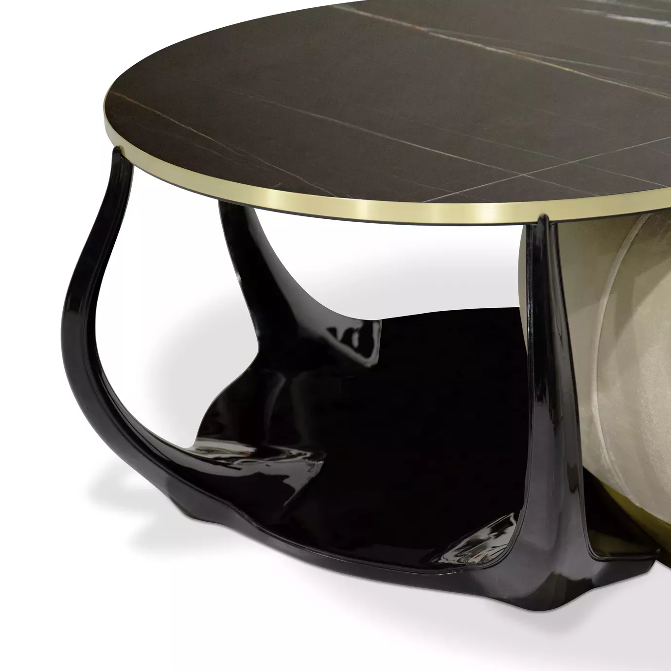 Enlace Sahara Noir marmeren salontafel