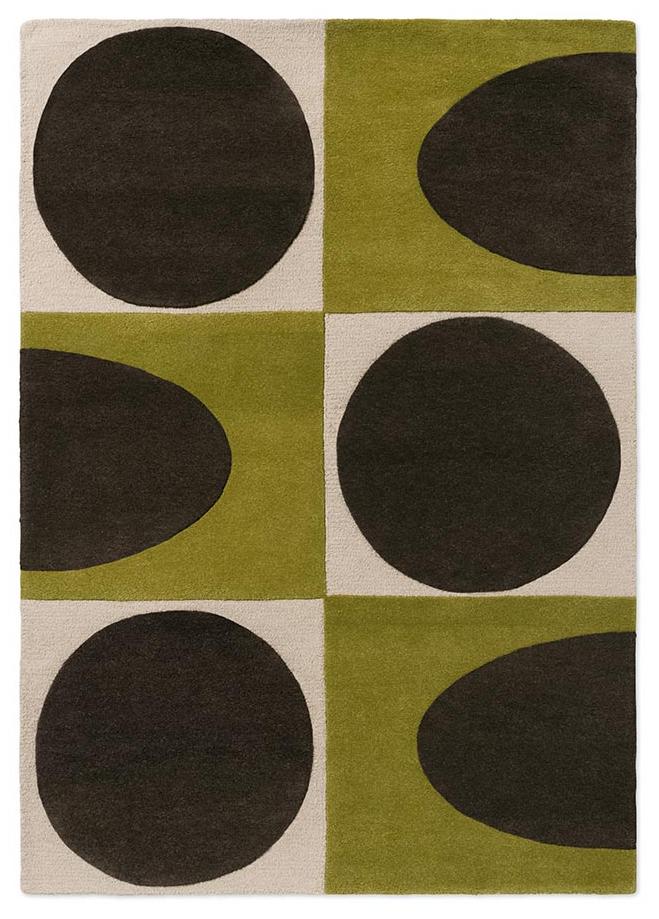 Spot Square walnoot korstmos premium vloerkleed