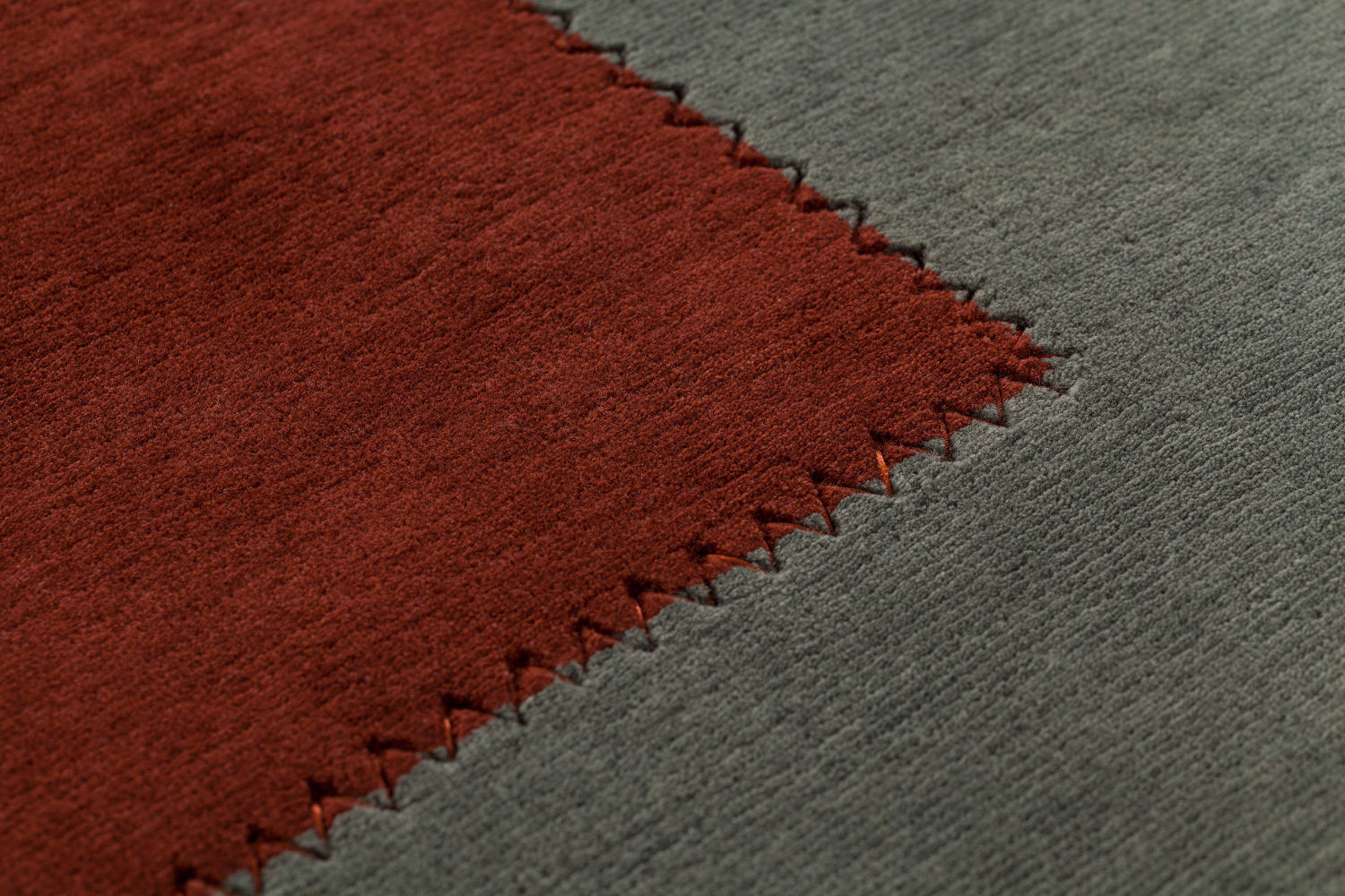 Tapis noué à la main Isola 100% laine