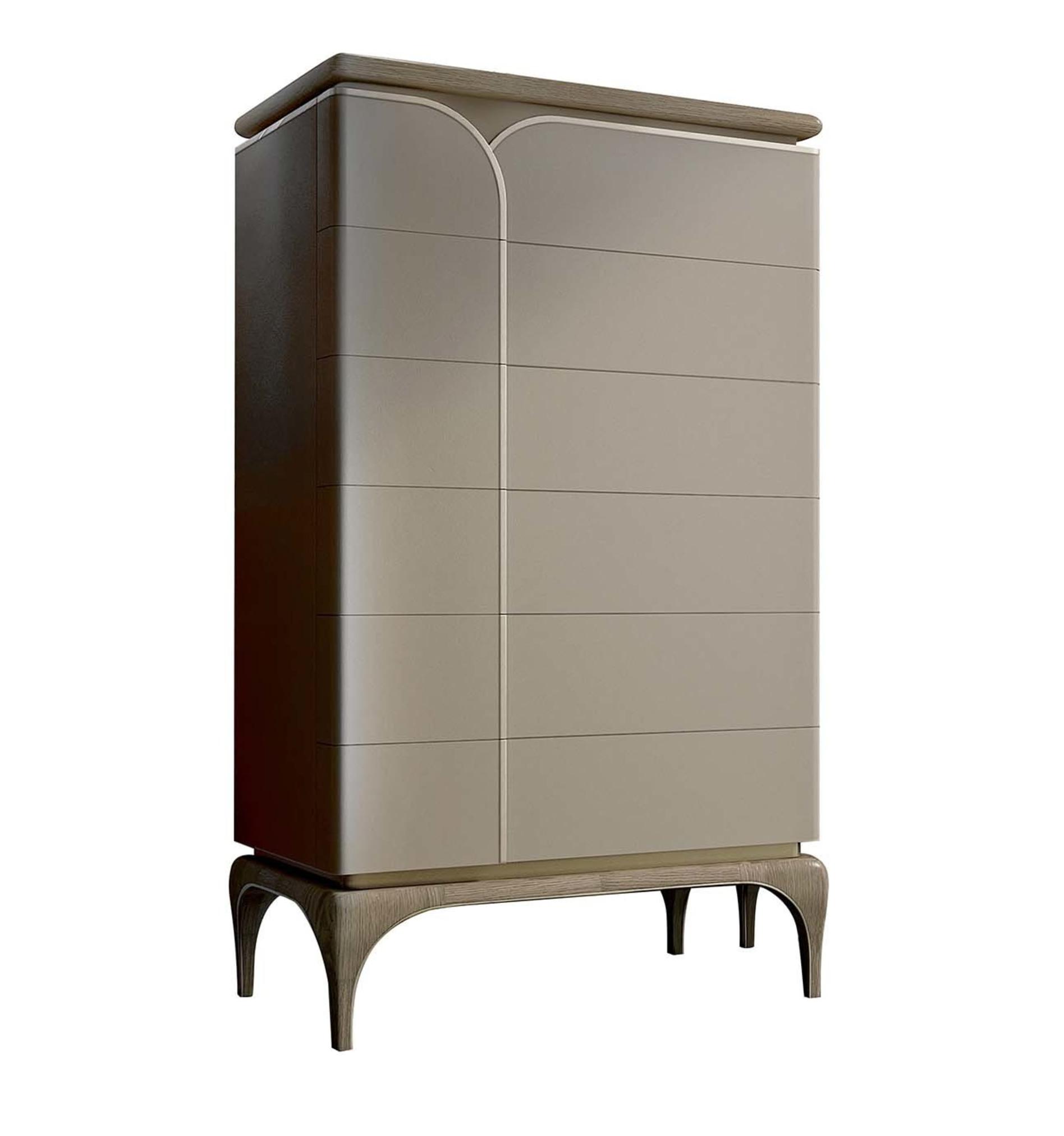 Grande commode beige de luxe
