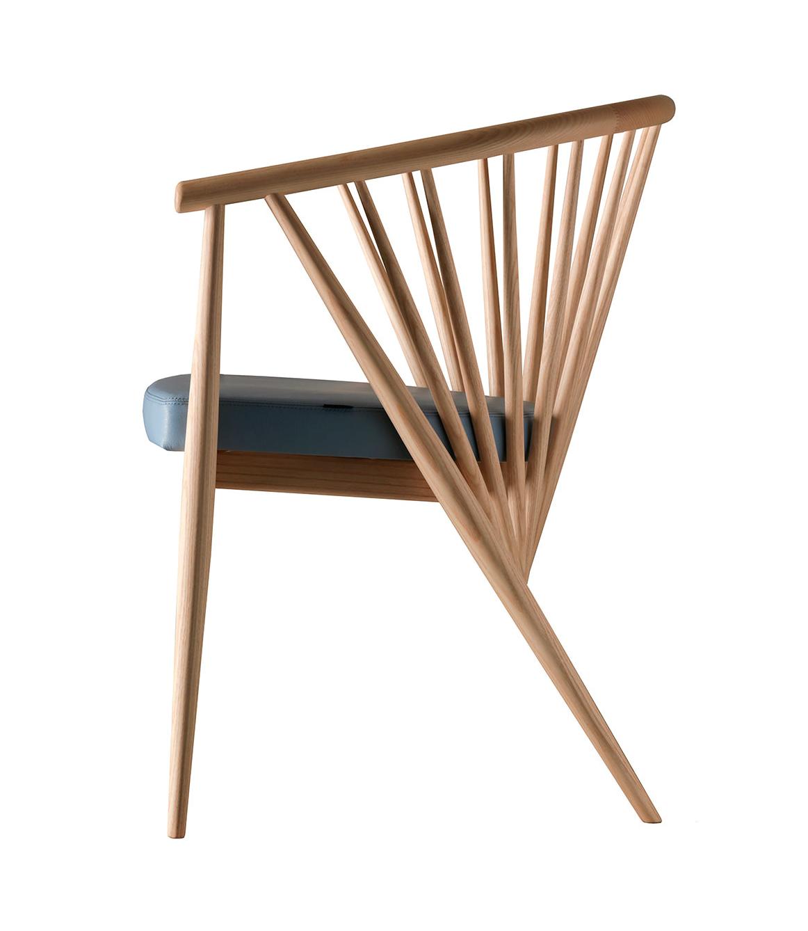 Jenny fauteuil van essenhout