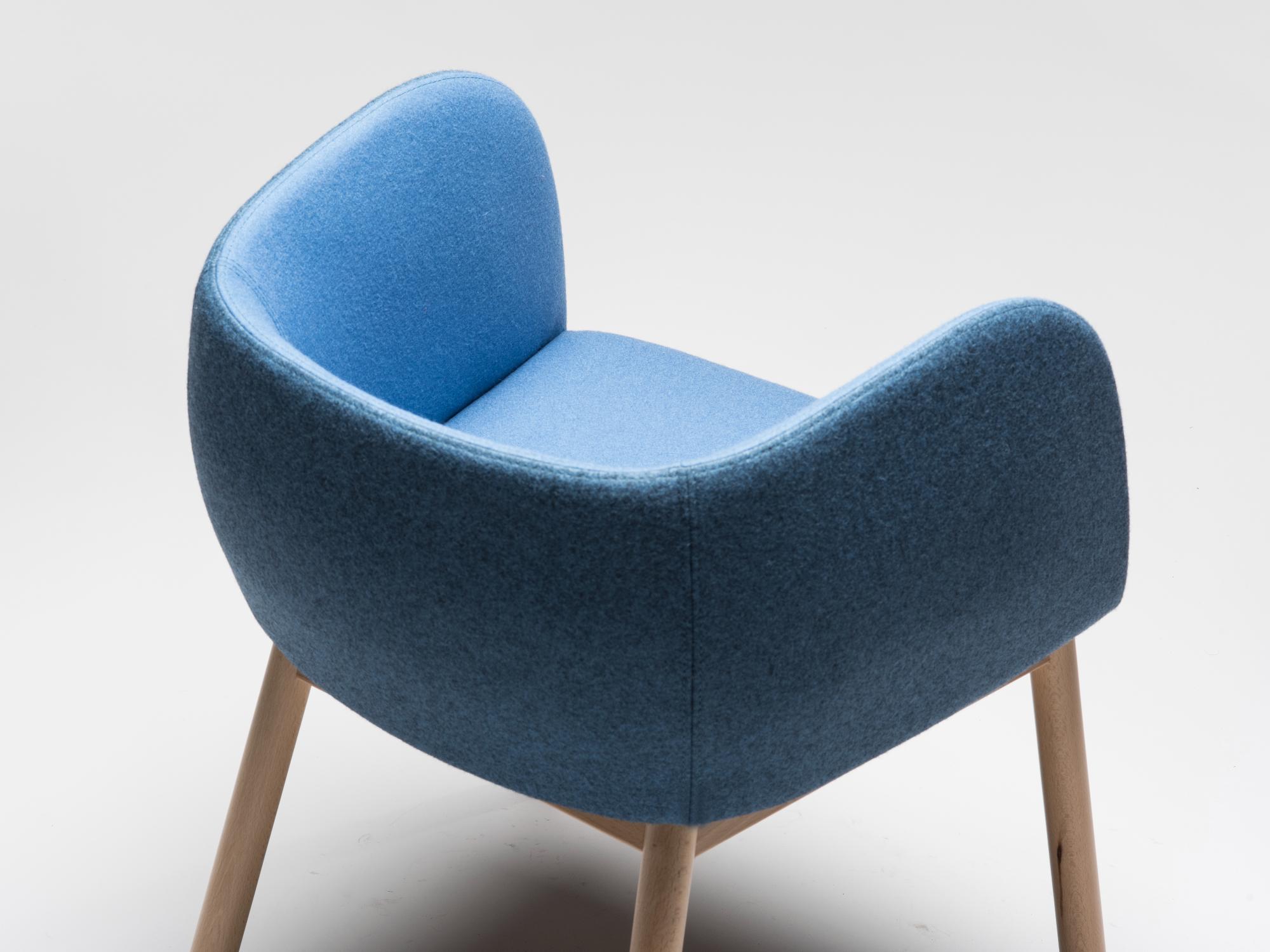 Fauteuil Mousse SP Bleu