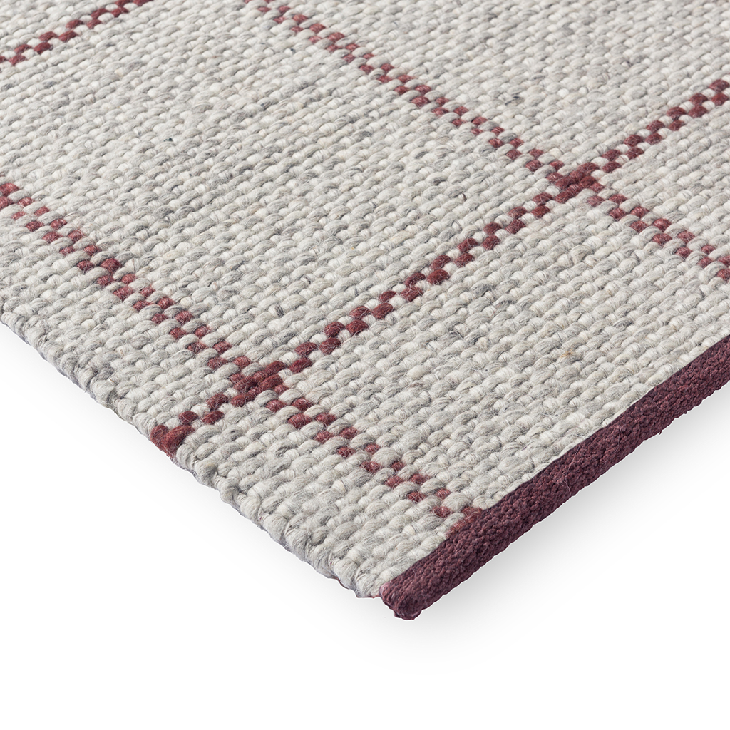 Craft Matter Check as/leisteen vloerkleed