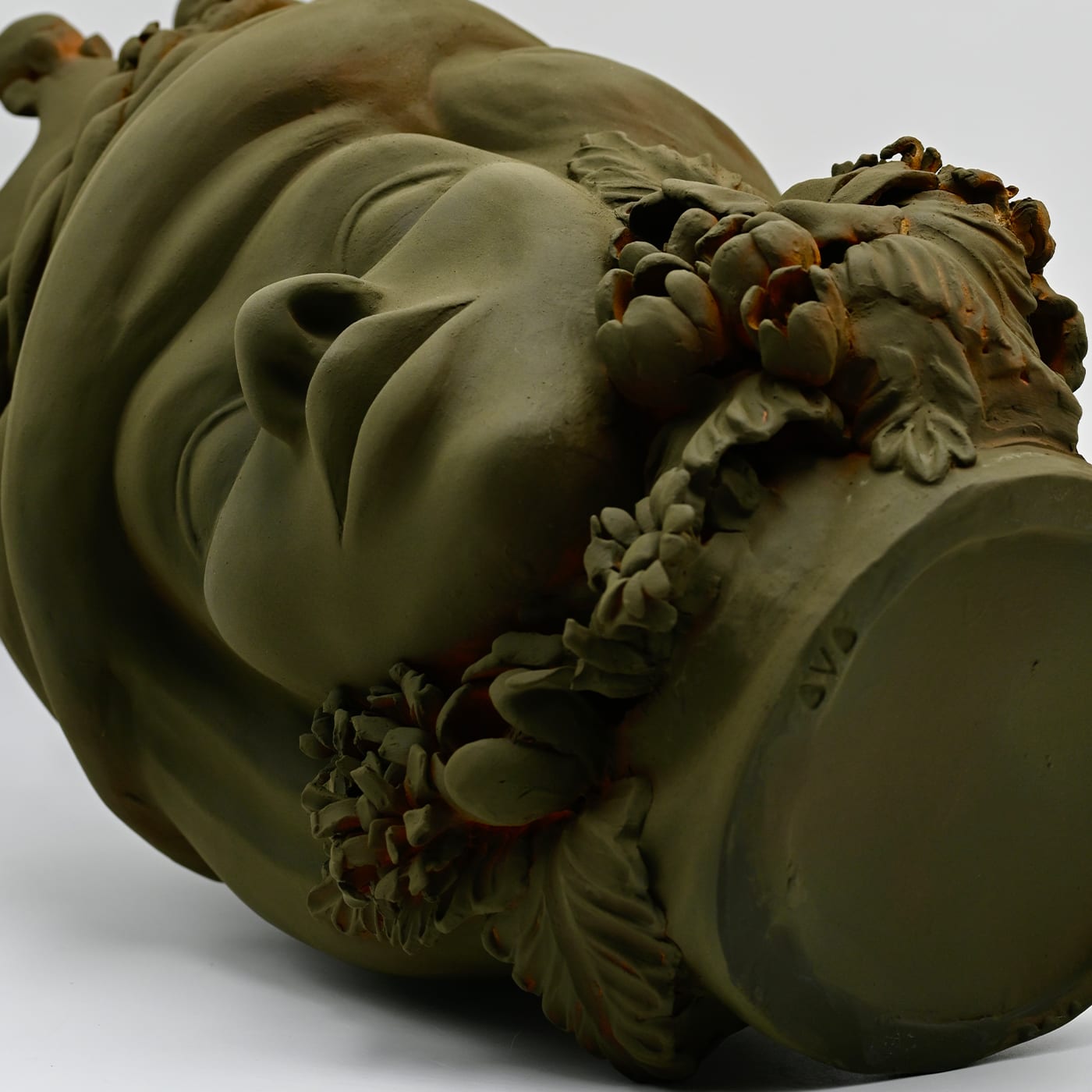 Moorkop handgemaakte sculptuur