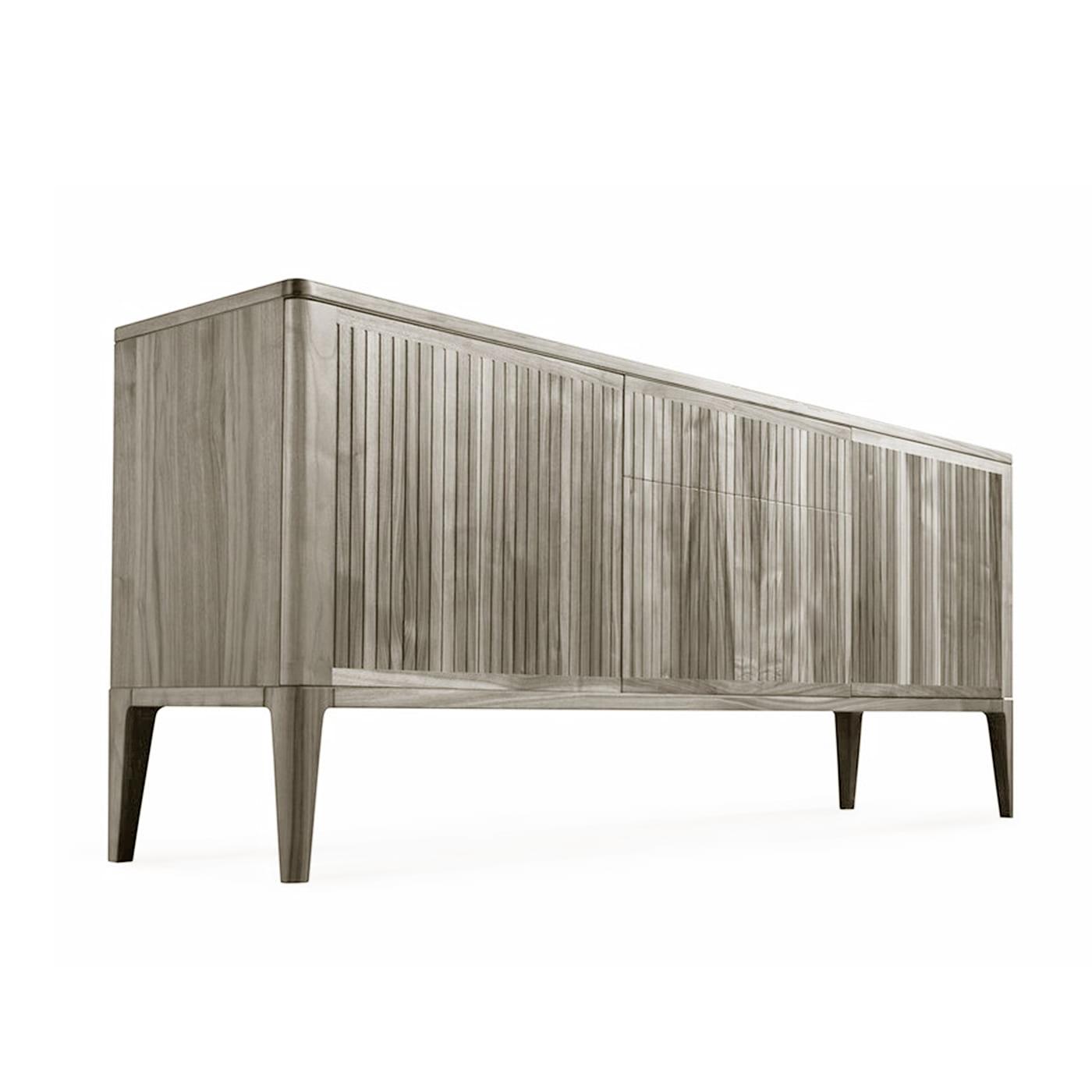Buffet Eleva gris 3 portes