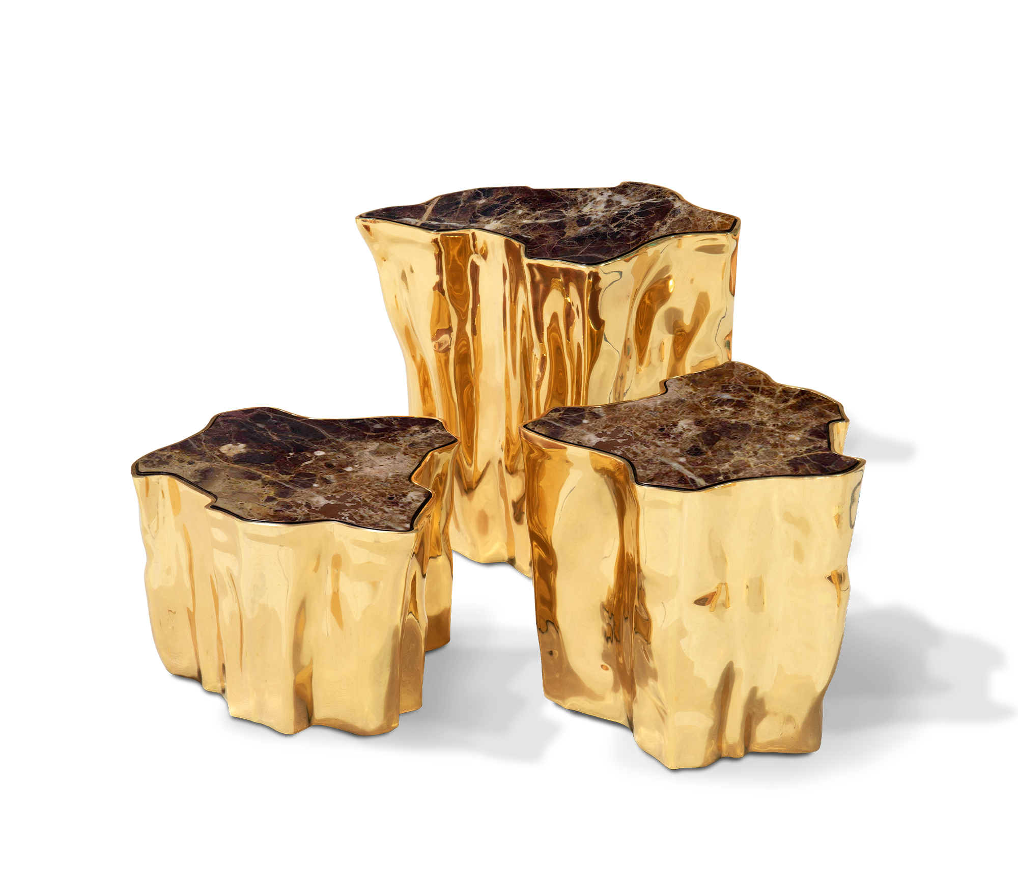 Table basse Paradise Series tons terre