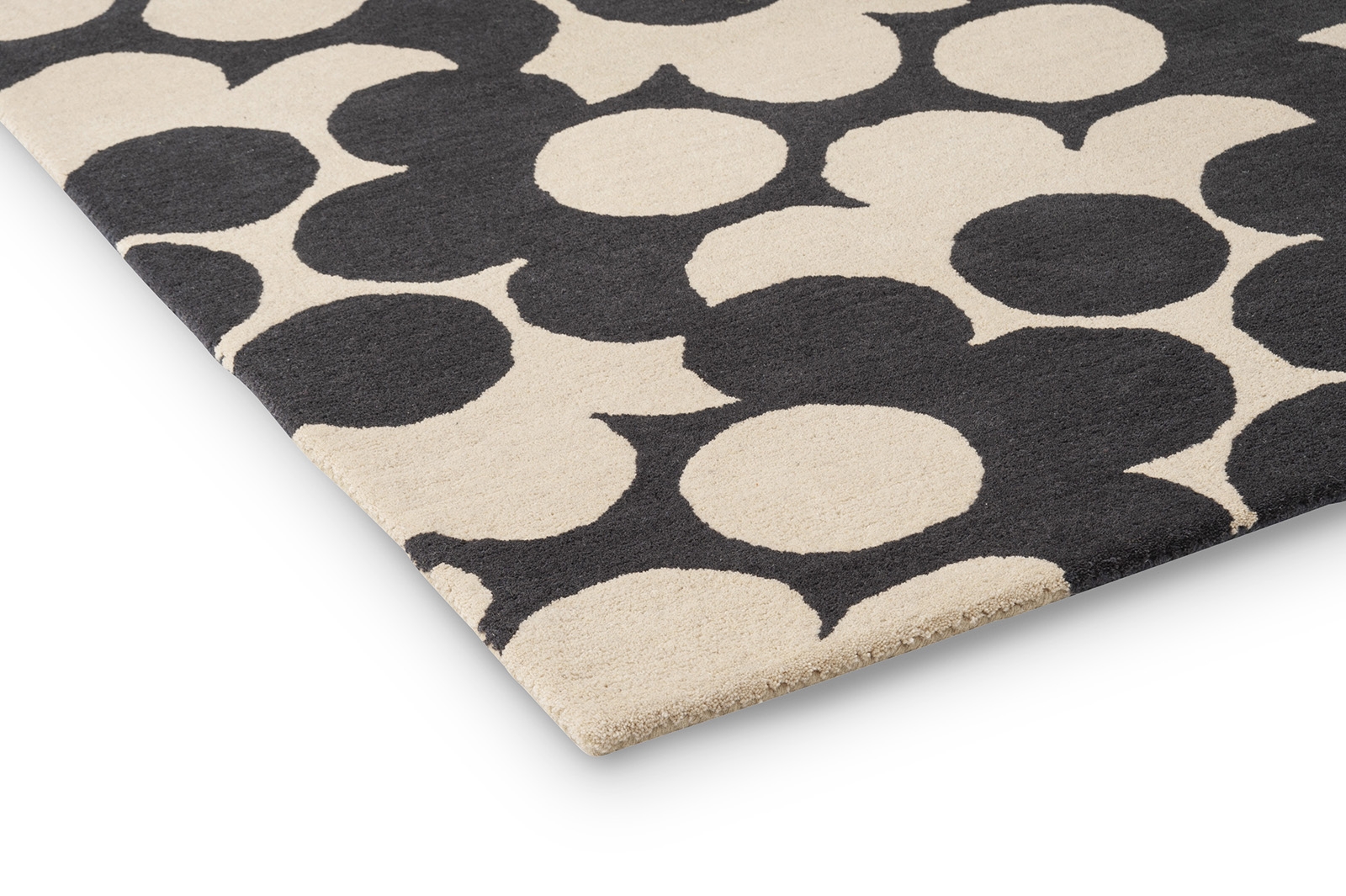 Puzzle Flower leisteen vloerkleed | Maat: 250 × 350 cm