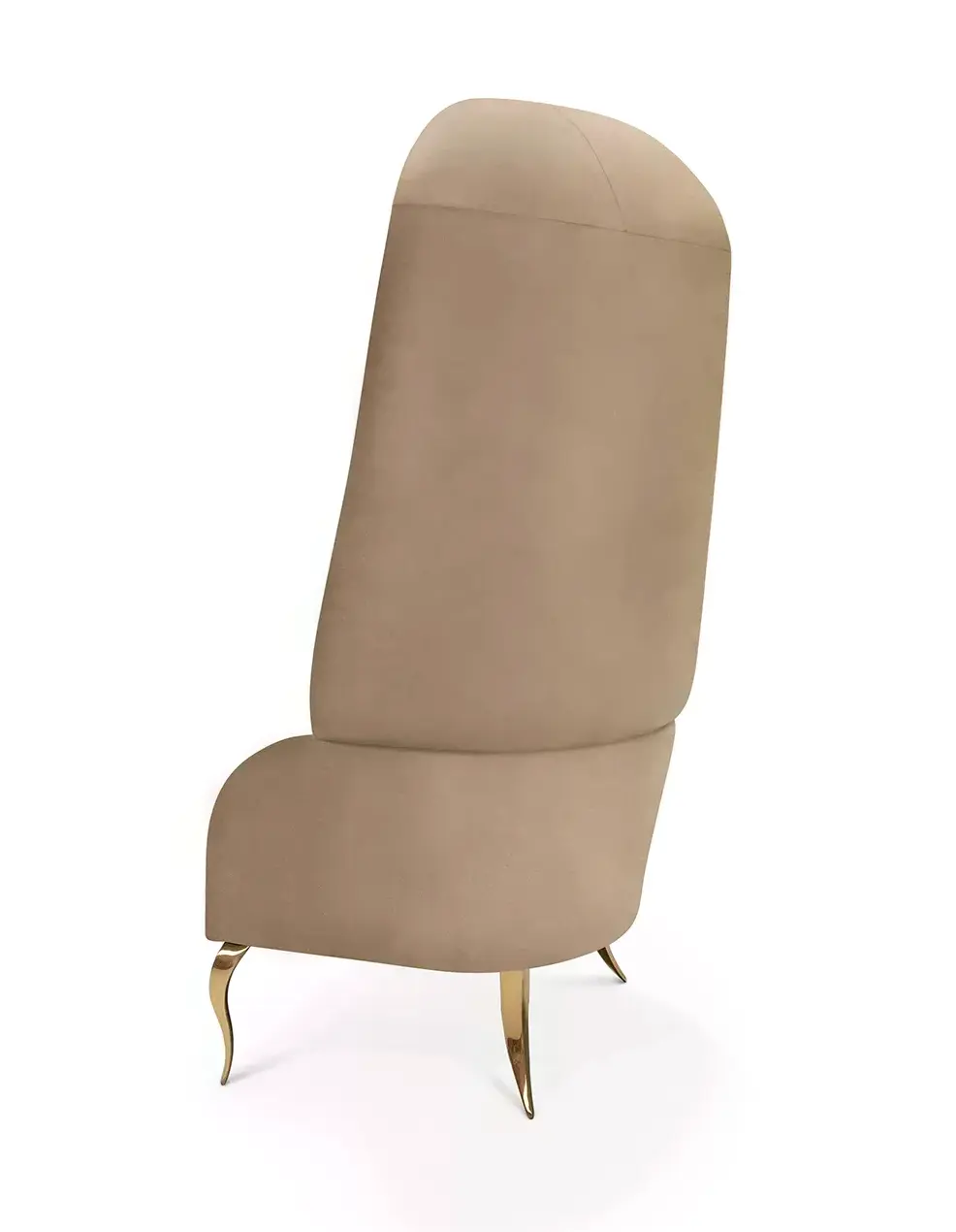 Draperie fauteuil avec dossier en tissu
