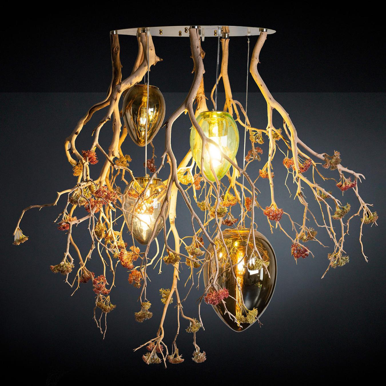 Manzanita Crystal kroonluchter