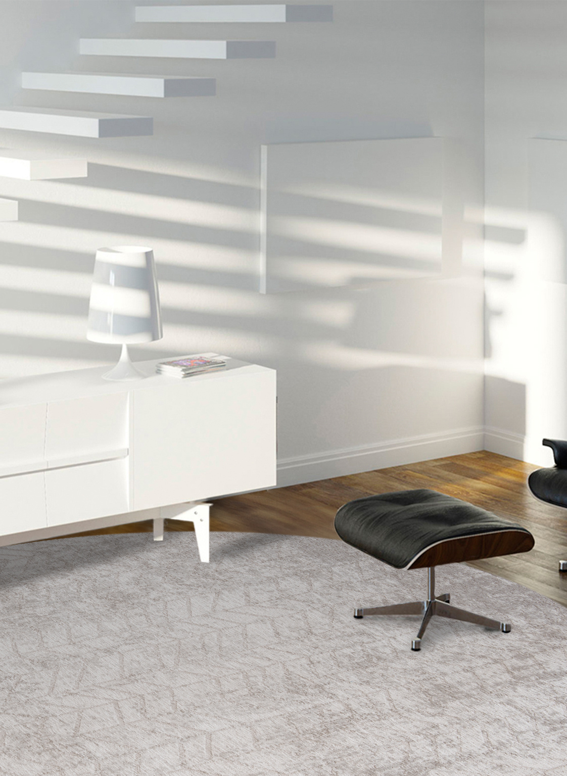 Tapis rond Glen Cove | Taille: Ø 240 cm