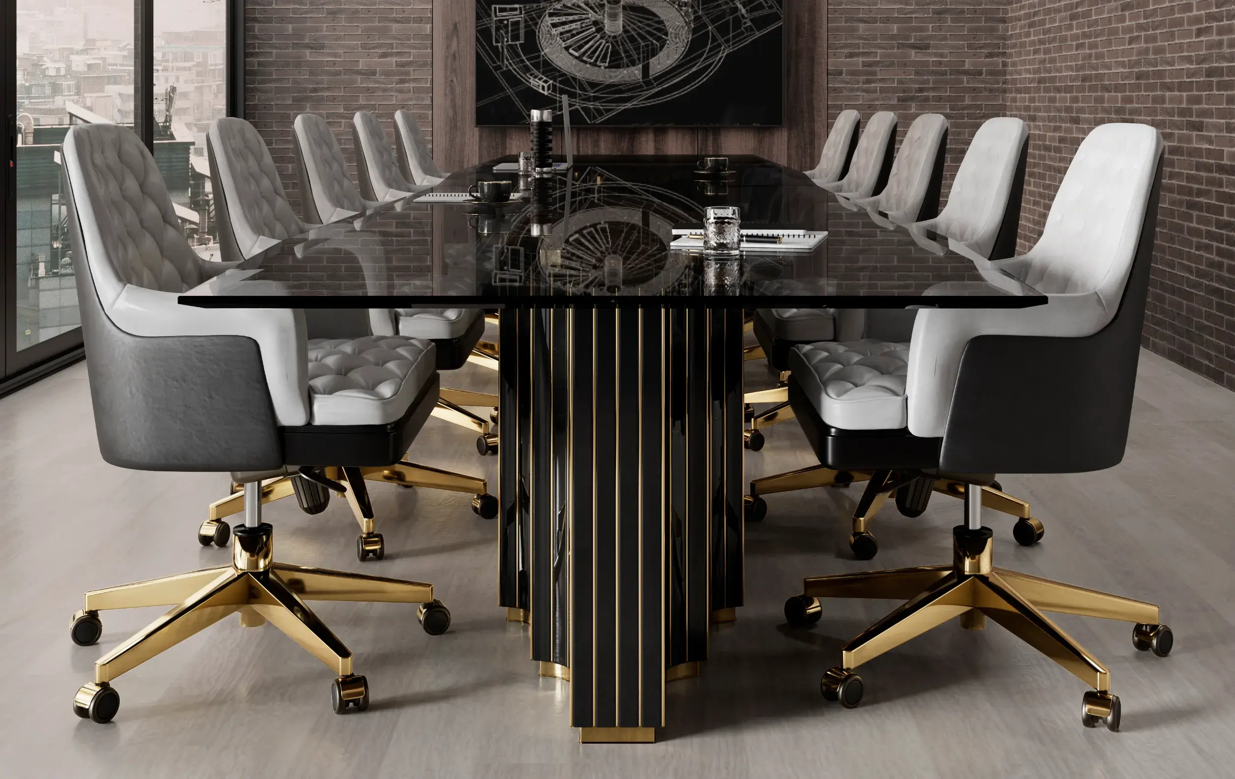 Petit fauteuil de bureau Regal - 1