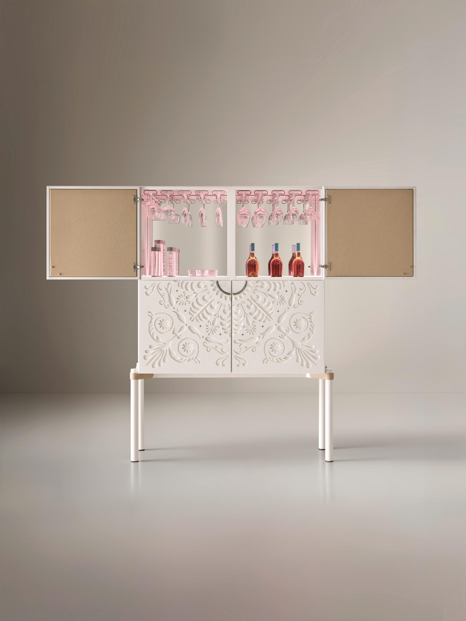 Alexandra moderne witte barkast