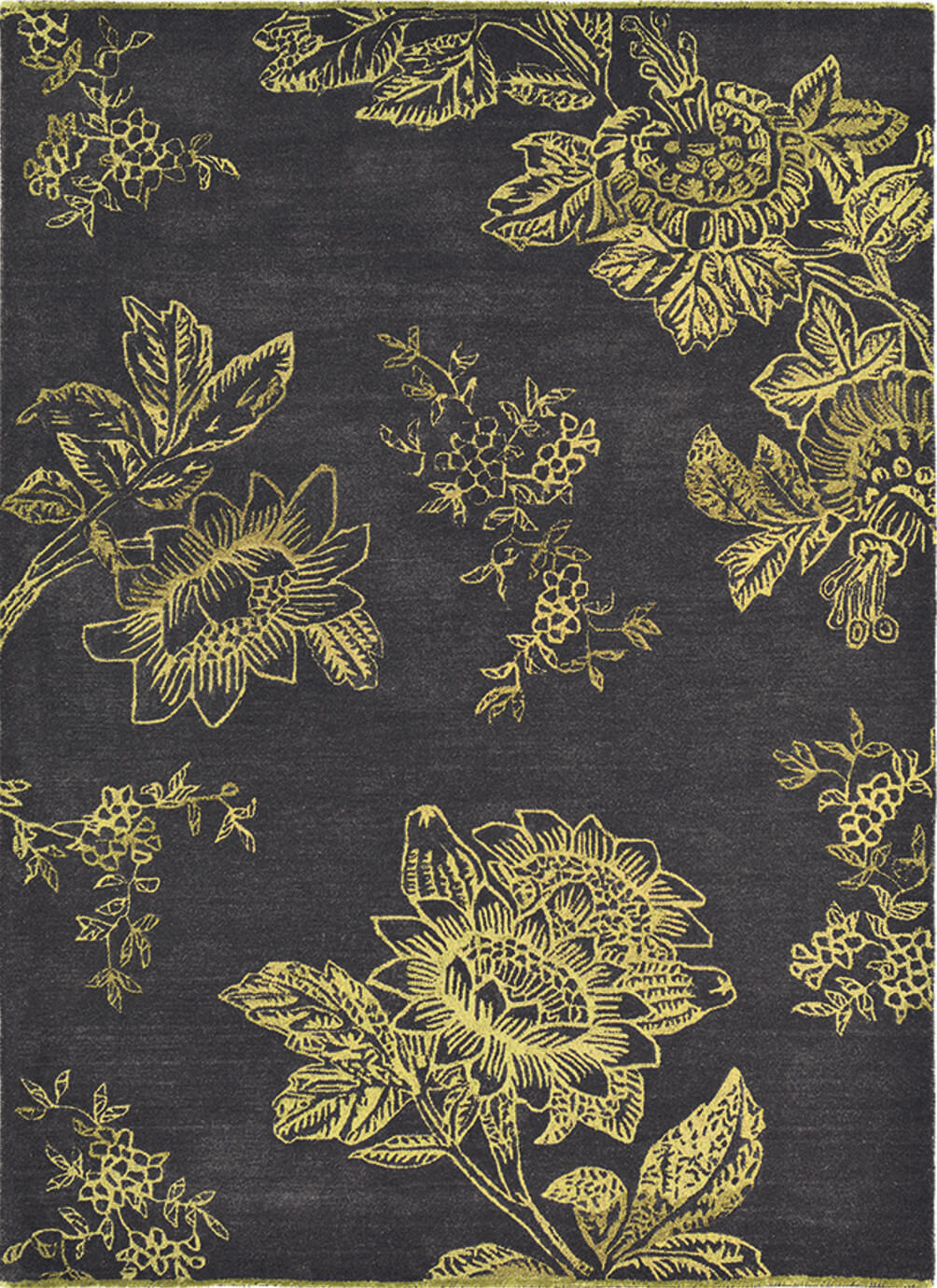 Tonquin houtskool tapijt | Maat: 170 × 240 cm