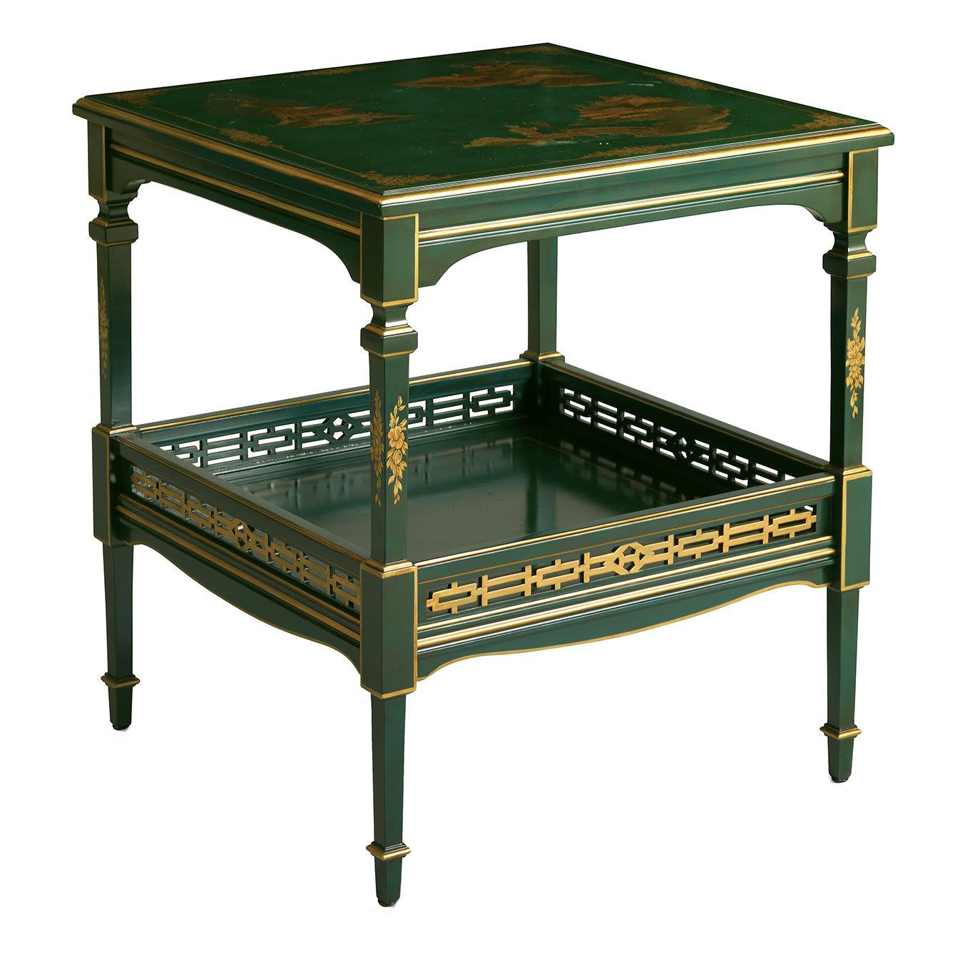 Groene bijzettafel