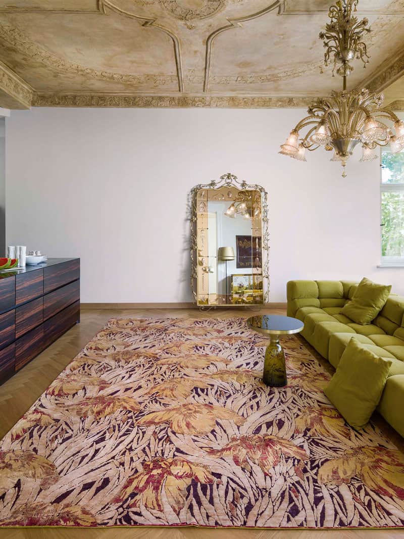 Margareth handgeweven vloerkleed | Maat: 365 × 457 cm