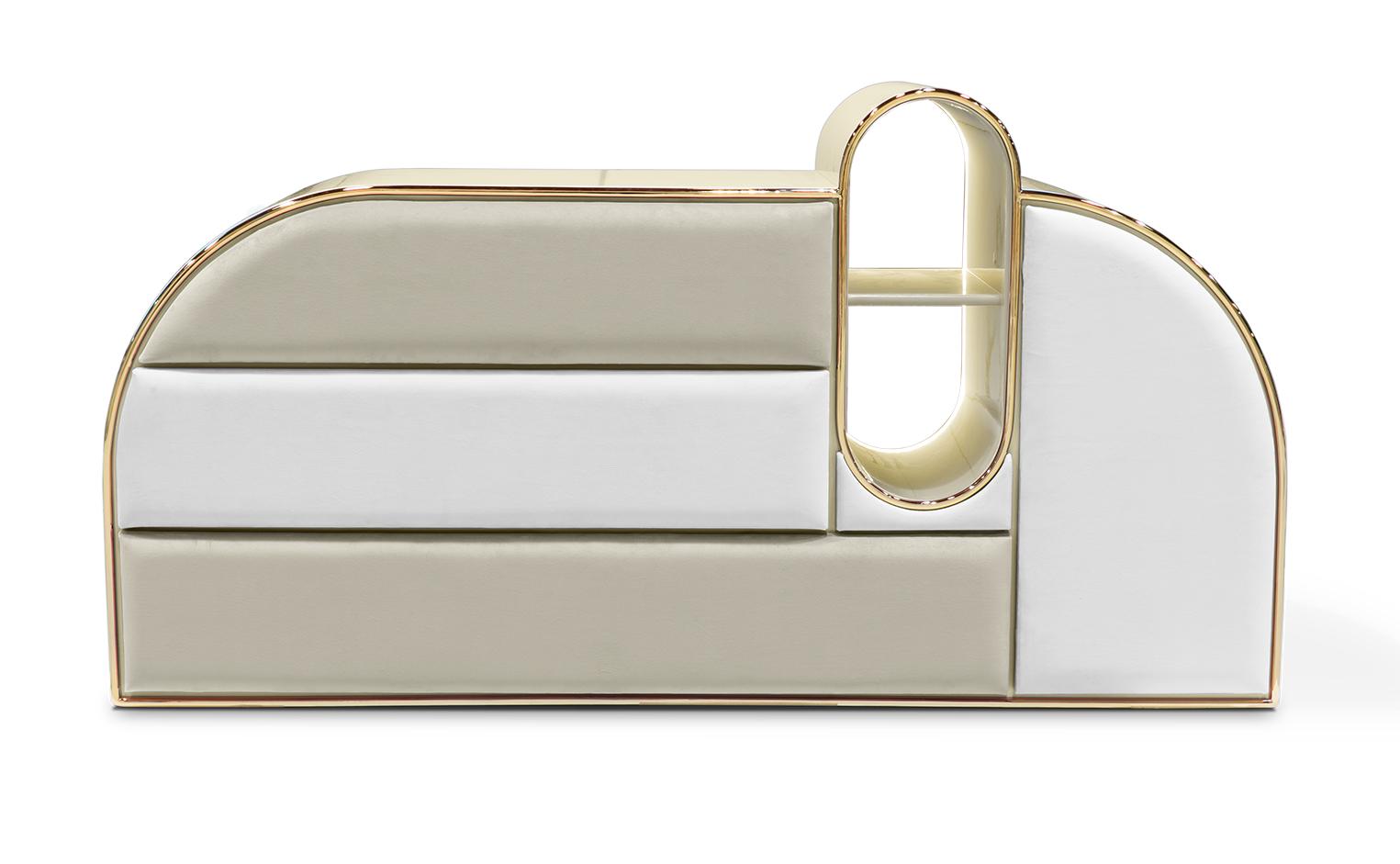 Commode triple Barbe à papa