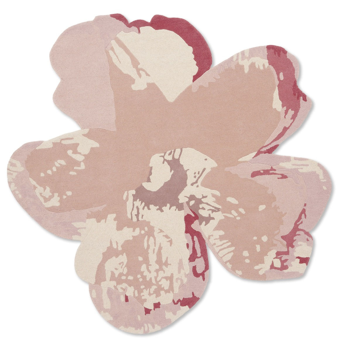 Magnolia lichtroze tapijt | Maat: Ø 150 cm