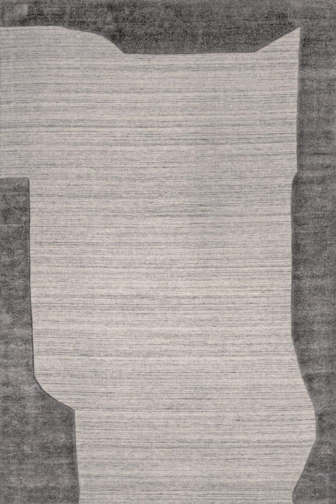 Flow 3 Feather Gray platgeweven tapijt | Maat: 160 × 230 cm Flow 3 Feather Gray platgeweven tapijt | Maat: 160 × 230 cm