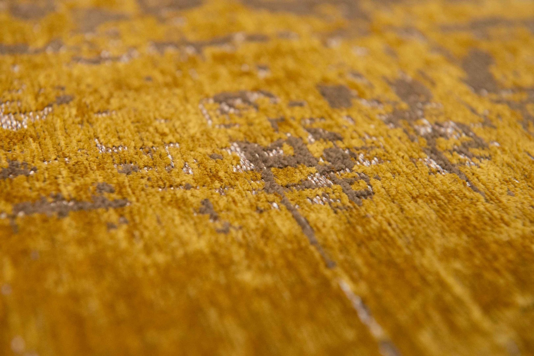 Madagascar Gold rond vloerkleed