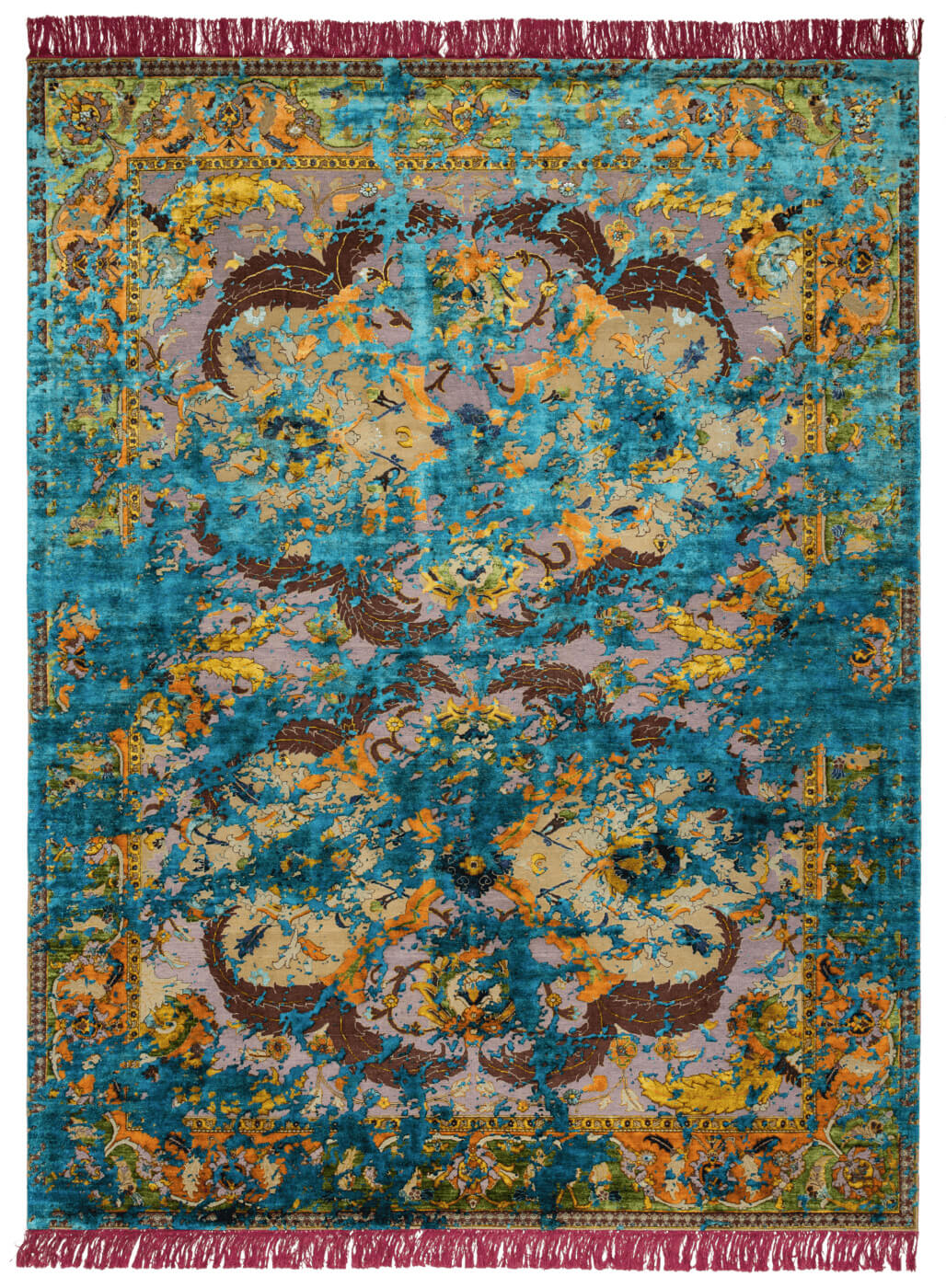 Polonaise Eastcote Double Sky vloerkleed