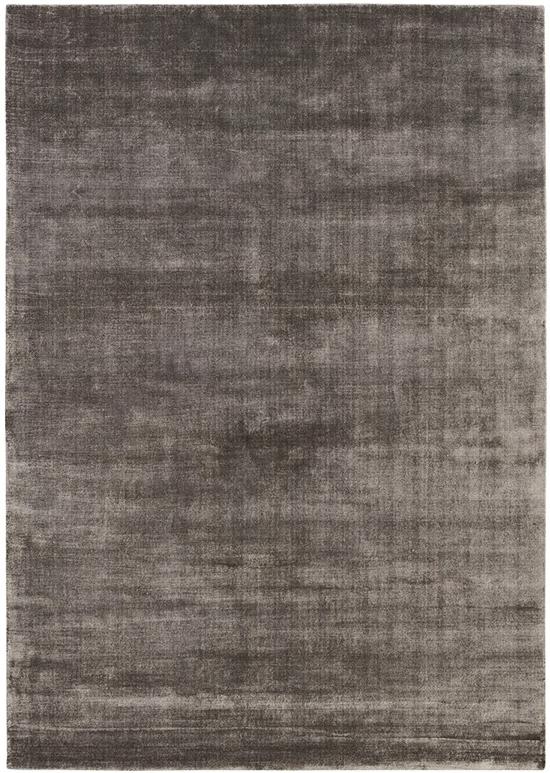 Effen viscose tortora tapijt | Maat: 200 × 300 cm