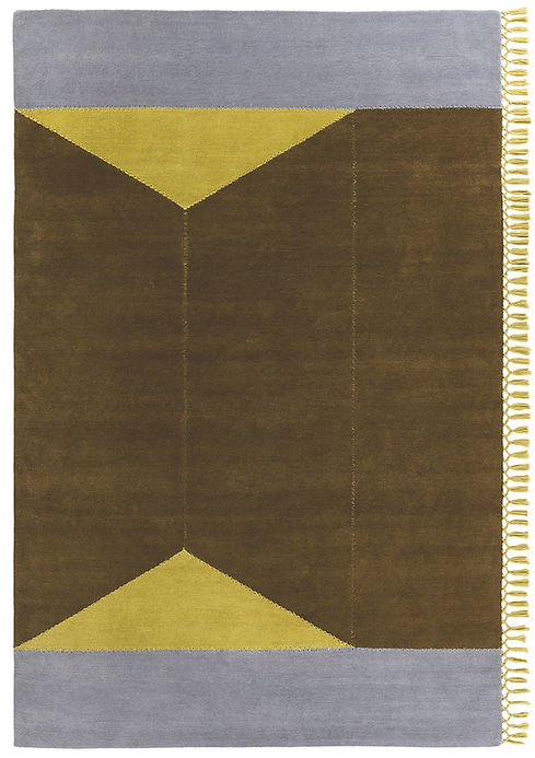 Tapis noué à la main Brera 100% laine